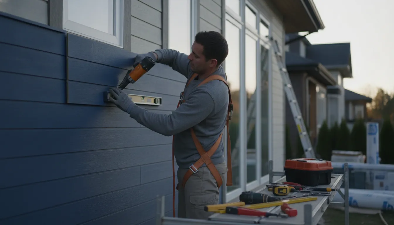 Siding Built for Bridgeville's Hillside Homes
